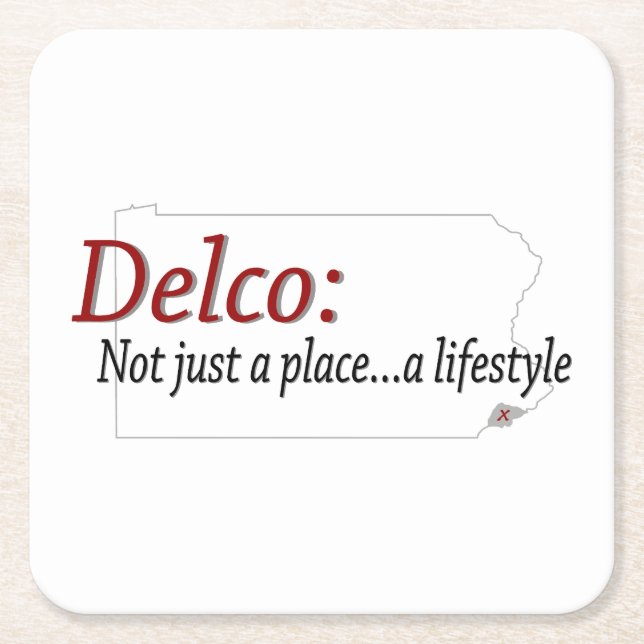 Posavasos Cuadrado De Papel Ornamento (Anverso)