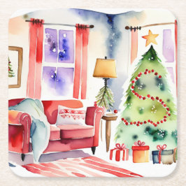 Posavasos Cuadrado De Papel Oven Mitt y Pot Holders