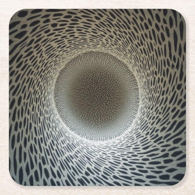 Posavasos Cuadrado De Papel Papel (Anverso)