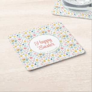 Posavasos Cuadrado De Papel Papel