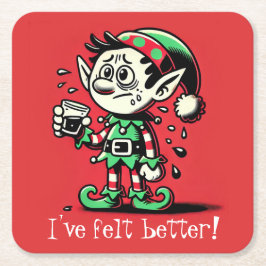 Posavasos Cuadrado De Papel Papel