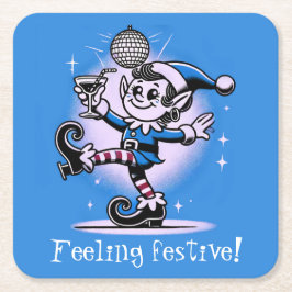 Posavasos Cuadrado De Papel Papel