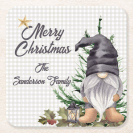 Posavasos Cuadrado De Papel Papel