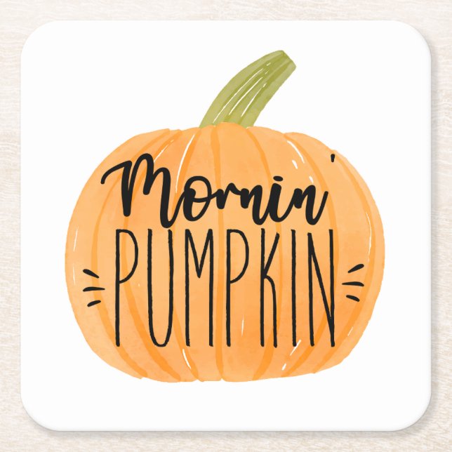 Posavasos Cuadrado De Papel Papel (Anverso)