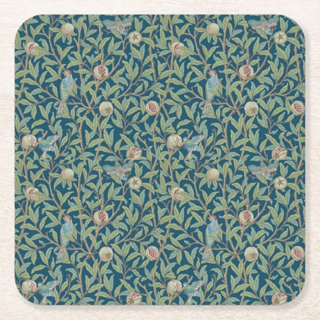 Posavasos Cuadrado De Papel Paper Coaster (Anverso)