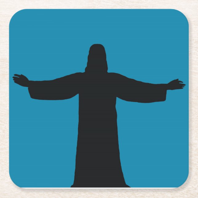 Posavasos Cuadrado De Papel Paper Coaster (Anverso)