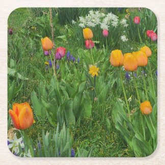 Posavasos Cuadrado De Papel Paper Coaster