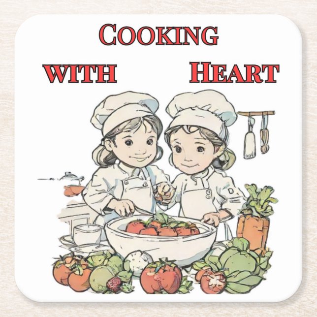 Posavasos Cuadrado De Papel Paper Napkin (Anverso)