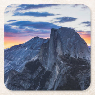Posavasos Cuadrado De Papel Parque nacional de Yosemite