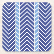 Patrón Chevron Azul
