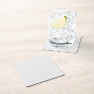 Posavasos Cuadrado De Papel Patrón continuo de lunares negros Lunares diminu