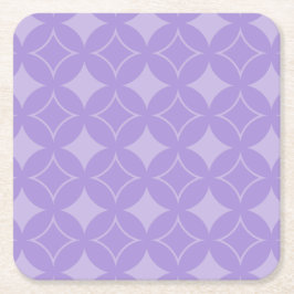 Posavasos Cuadrado De Papel Patrón de Lilac