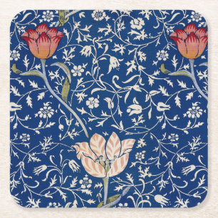 Posavasos Cuadrado De Papel Patrón Medway de William Morris