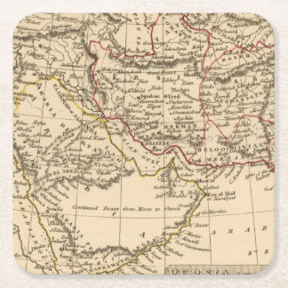 Posavasos Cuadrado De Papel Persia, Arabia