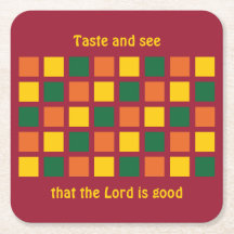 Personalizado de cuadrados geométricos de colores 