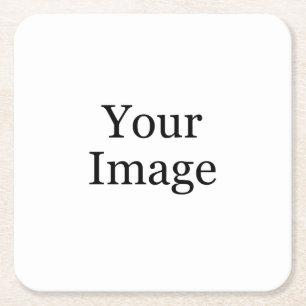 Posavasos Cuadrado De Papel Personalizado Photo Square Paper Coaster