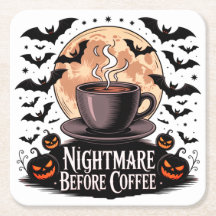 Pesadilla antes de Halloween de café