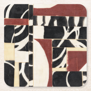 Posavasos Cuadrado De Papel Piezas y piezas I