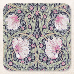 Posavasos Cuadrado De Papel Pimpernel, William Morris