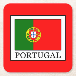 Posavasos Cuadrado De Papel Portugal