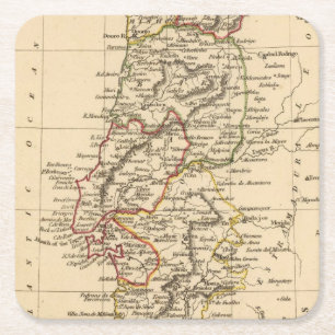 Posavasos Cuadrado De Papel Portugal 7