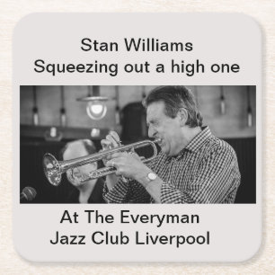 Posavasos Cuadrado De Papel Práctico de costa de la cerveza