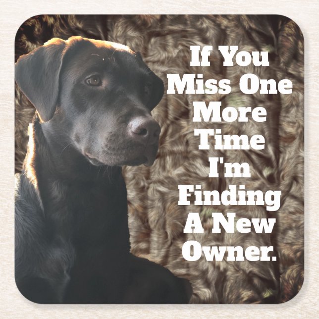 Posavasos Cuadrado De Papel Práctico de costa divertido de Camo del (Anverso)