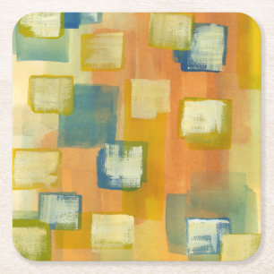 Posavasos Cuadrado De Papel Prairie Home I