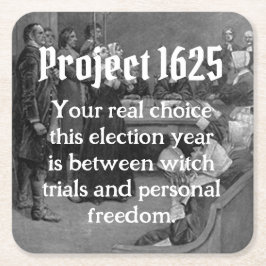 Posavasos Cuadrado De Papel Proyecto 1625