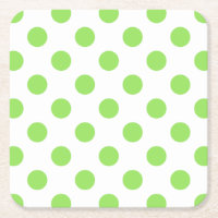 Puntos de polka blanco y limón