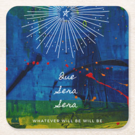 Posavasos Cuadrado De Papel Que Sera Coasters