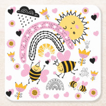 Queen BEES BFF, Baby Girl, Girly Gifts Pink