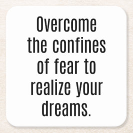 Posavasos Cuadrado De Papel Realiza tu montaña de papel Dreams