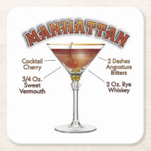 Receta de cóctel Manhattan Arte
