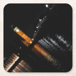 Posavasos Cuadrado De Papel Reflexiones sobre el Big Ben - La montaña rusa