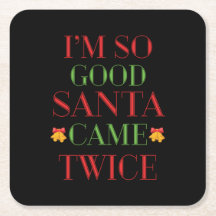 Regalo de Navidad, soy tan bueno que Papá Noel vin