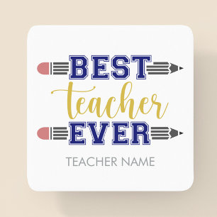 Posavasos Cuadrado De Papel Regalo Personalizado Mejor Profesor - Regalo Perso