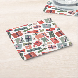 Posavasos Cuadrado De Papel Regalos de Higge