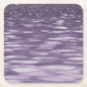 Posavasos Cuadrado De Papel Resumen #1: Brillo ultravioleta