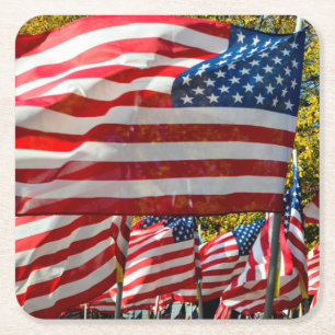 Posavasos Cuadrado De Papel Riverdale, Nueva York, los E.E.U.U. País vinícola