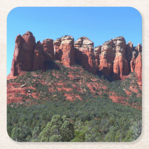 Posavasos Cuadrado De Papel Roca Coffee Pot II en Sedona Arizona