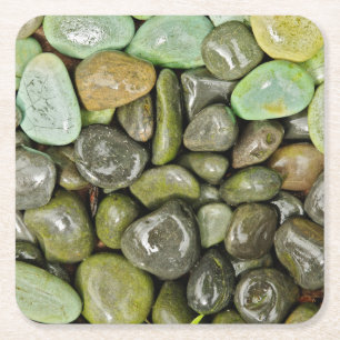 Posavasos Cuadrado De Papel Rocas decorativas