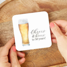 Saludos y cervezas Casual 50 cumpleaños