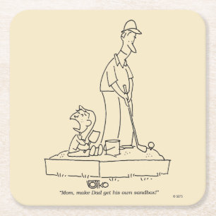 Posavasos Cuadrado De Papel Salvadera