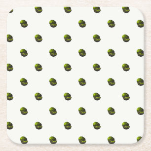 Posavasos Cuadrado De Papel Sándwiches