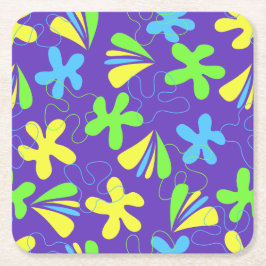 Posavasos Cuadrado De Papel Savia