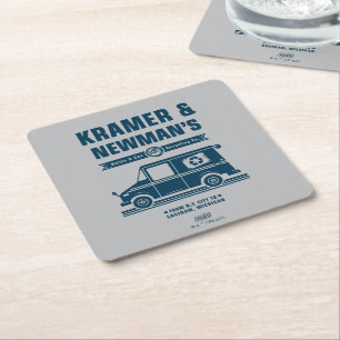 Posavasos Cuadrado De Papel Seinfeld   Kramer & Newman's Recycling Co.