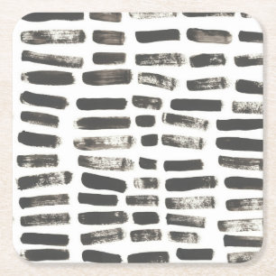 Posavasos Cuadrado De Papel Señales mixtas III