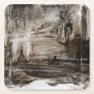 Posavasos Cuadrado De Papel Serie continua I