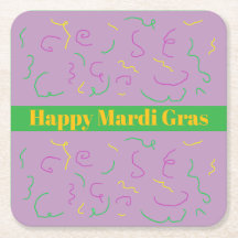 Servilletas de Mardi Gras